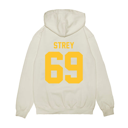 LSU - NCAA Football : Darrin Strey - Vintage Helmet Premium Hooded Sweatshirt-1