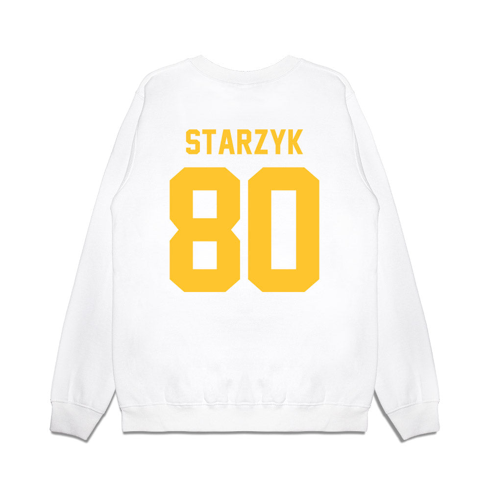 LSU - NCAA Football : Scott Starzyk - Vintage Helmet Premium Crewneck Sweatshirt-1
