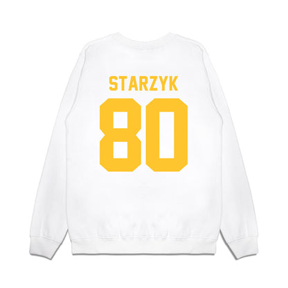 LSU - NCAA Football : Scott Starzyk - Vintage Helmet Premium Crewneck Sweatshirt-1