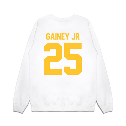 LSU - NCAA Football : Rod Gainey jr - Vintage Helmet Premium Crewneck Sweatshirt-1