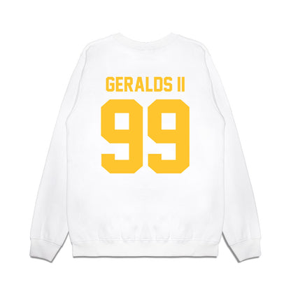 LSU - NCAA Football : Daverin Geralds II - Vintage Helmet Premium Crewneck Sweatshirt-1