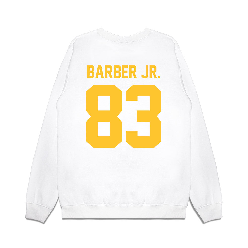 LSU - NCAA Football : Corey Barber Jr. - Vintage Helmet Premium Crewneck Sweatshirt-1