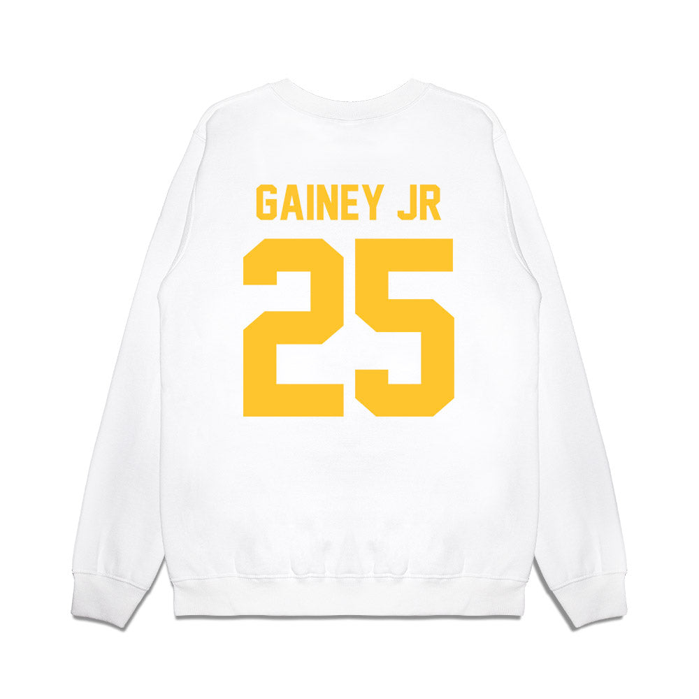 LSU - NCAA Football : Rod Gainey jr - Vintage Helmet Premium Crewneck Sweatshirt-1