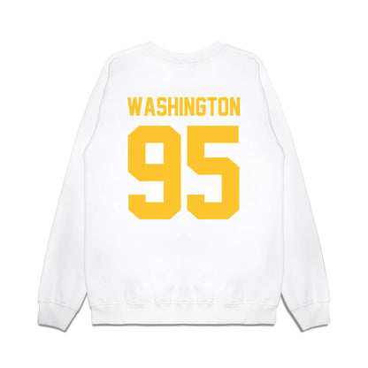 LSU - NCAA Football : Shone Washington - Vintage Helmet Premium Crewneck Sweatshirt-1
