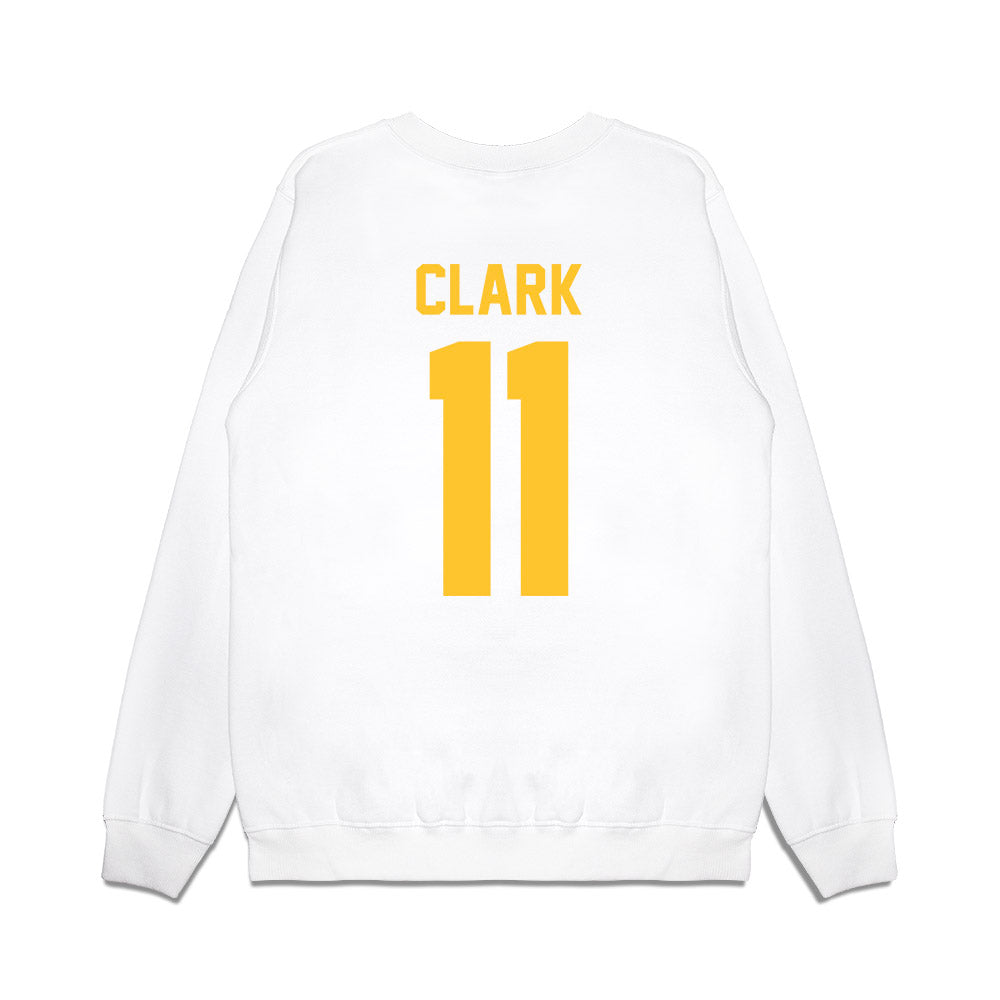 LSU - NCAA Football : Landen Clark - Vintage Helmet Premium Crewneck Sweatshirt-1