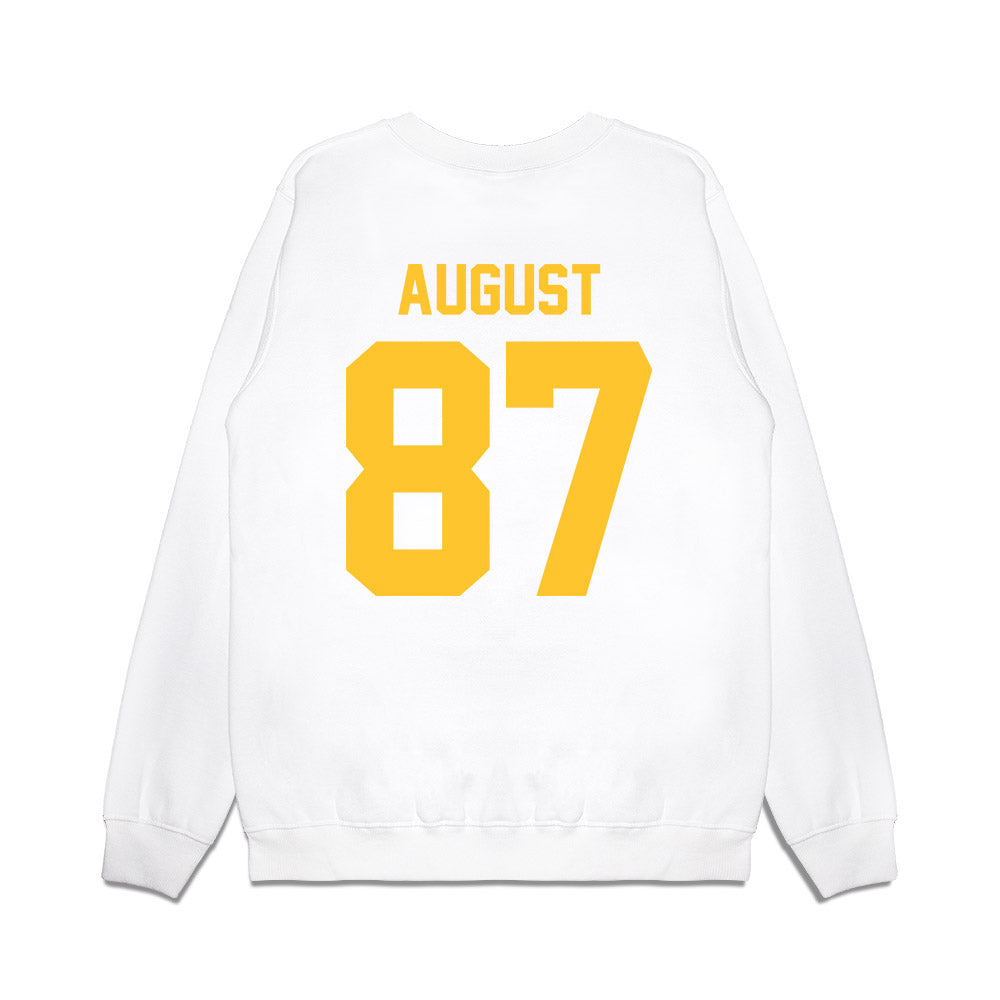 LSU - NCAA Football : Joey August - Vintage Helmet Premium Crewneck Sweatshirt-1