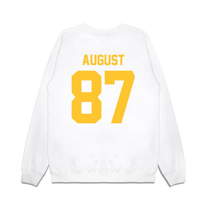 LSU - NCAA Football : Joey August - Vintage Helmet Premium Crewneck Sweatshirt-1