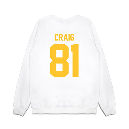 LSU - NCAA Football : Landon Craig - Vintage Helmet Premium Crewneck Sweatshirt-1