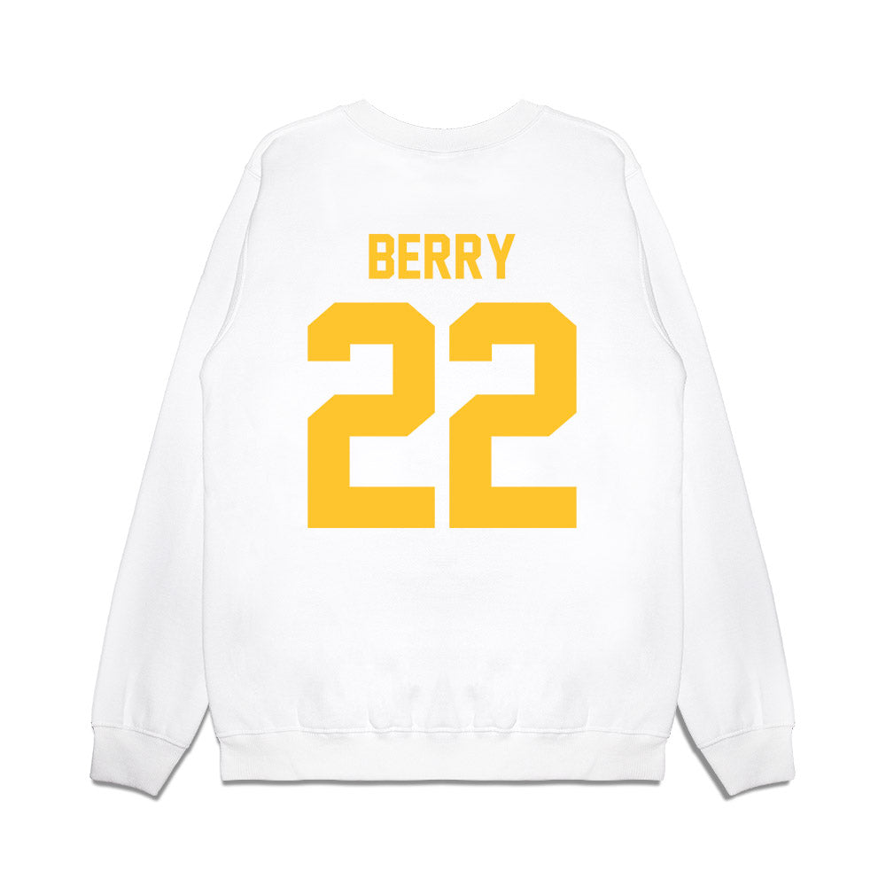LSU - NCAA Football : Harlem Berry - Vintage Helmet Premium Crewneck Sweatshirt-1