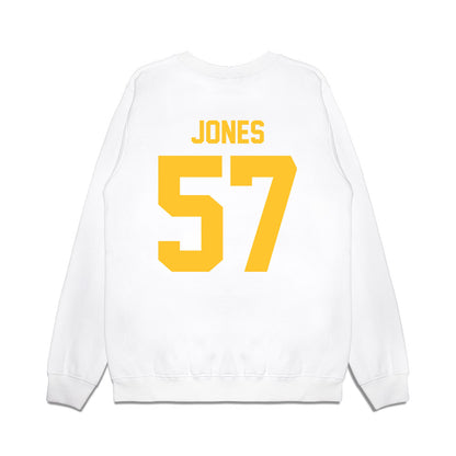 LSU - NCAA Football : Jakolby Jones - Vintage Helmet Premium Crewneck Sweatshirt-1