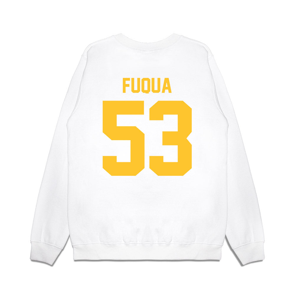 LSU - NCAA Football : Hayes Fuqua - Vintage Helmet Premium Crewneck Sweatshirt-1