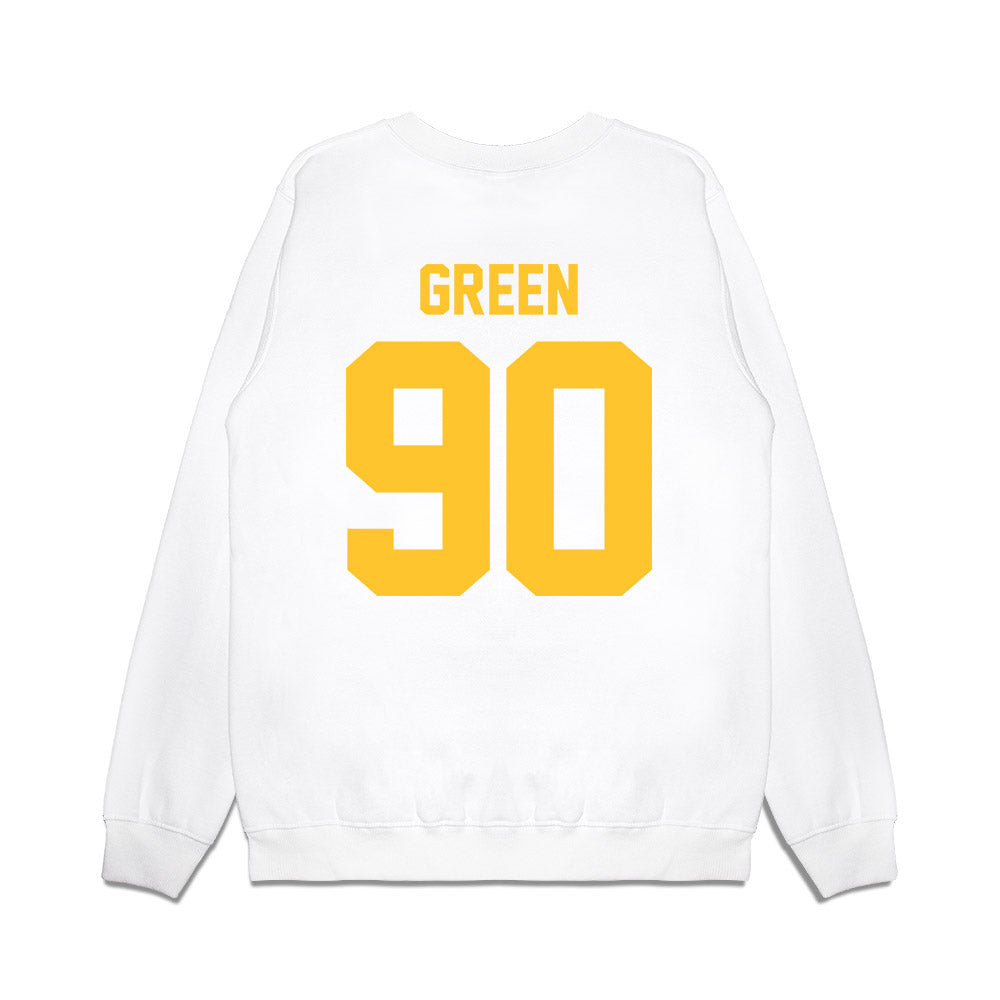 LSU - NCAA Football : Stephiylan Green - Vintage Helmet Premium Crewneck Sweatshirt-1