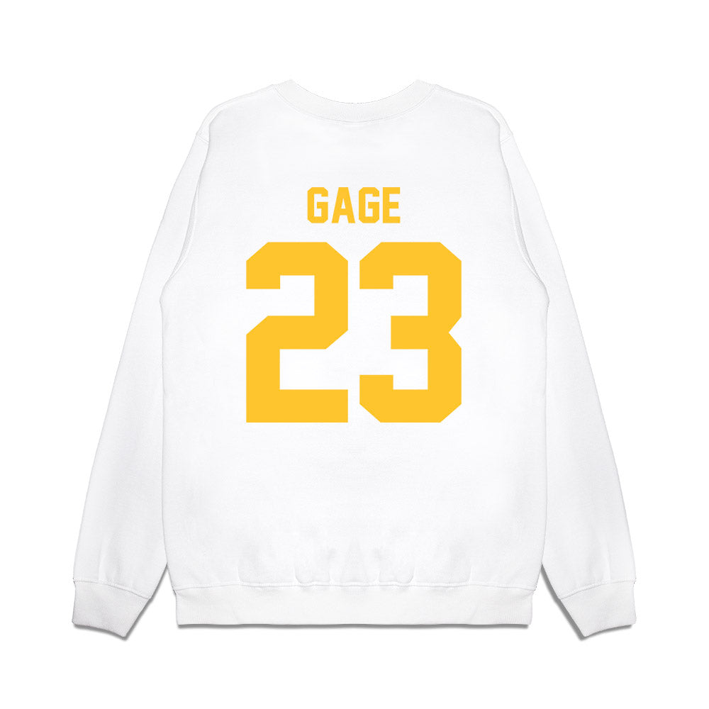 LSU - NCAA Football : Stacy Gage - Vintage Helmet Premium Crewneck Sweatshirt-1
