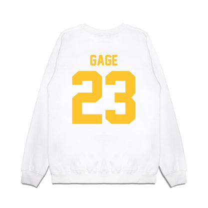 LSU - NCAA Football : Stacy Gage - Vintage Helmet Premium Crewneck Sweatshirt-1
