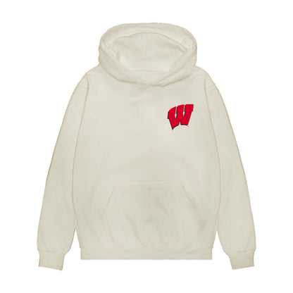Wisconsin - NCAA Women's Volleyball : - Premium Hooded Sweatshirt-0