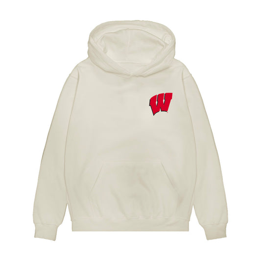 Wisconsin - NCAA Women's Volleyball : - Premium Hooded Sweatshirt-0