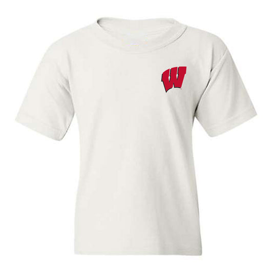 Wisconsin - NCAA Women's Volleyball : - Youth T-Shirt-0