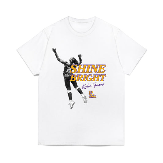 undefined - NCAA Women's Volleyball : Kylee Owens - Collage Comfort Colors T-Shirt-0