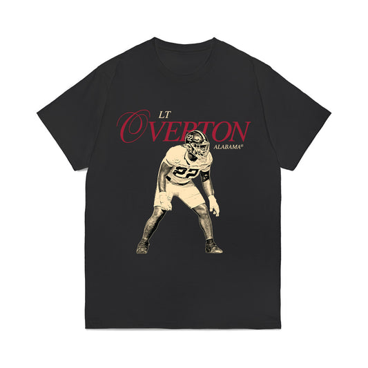 Alabama - NCAA Football : LT Overton - Legacy Comfort Colors T-Shirt-0