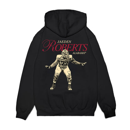 Alabama - NCAA Football : Jaeden Roberts - Premium Hooded Sweatshirt-1