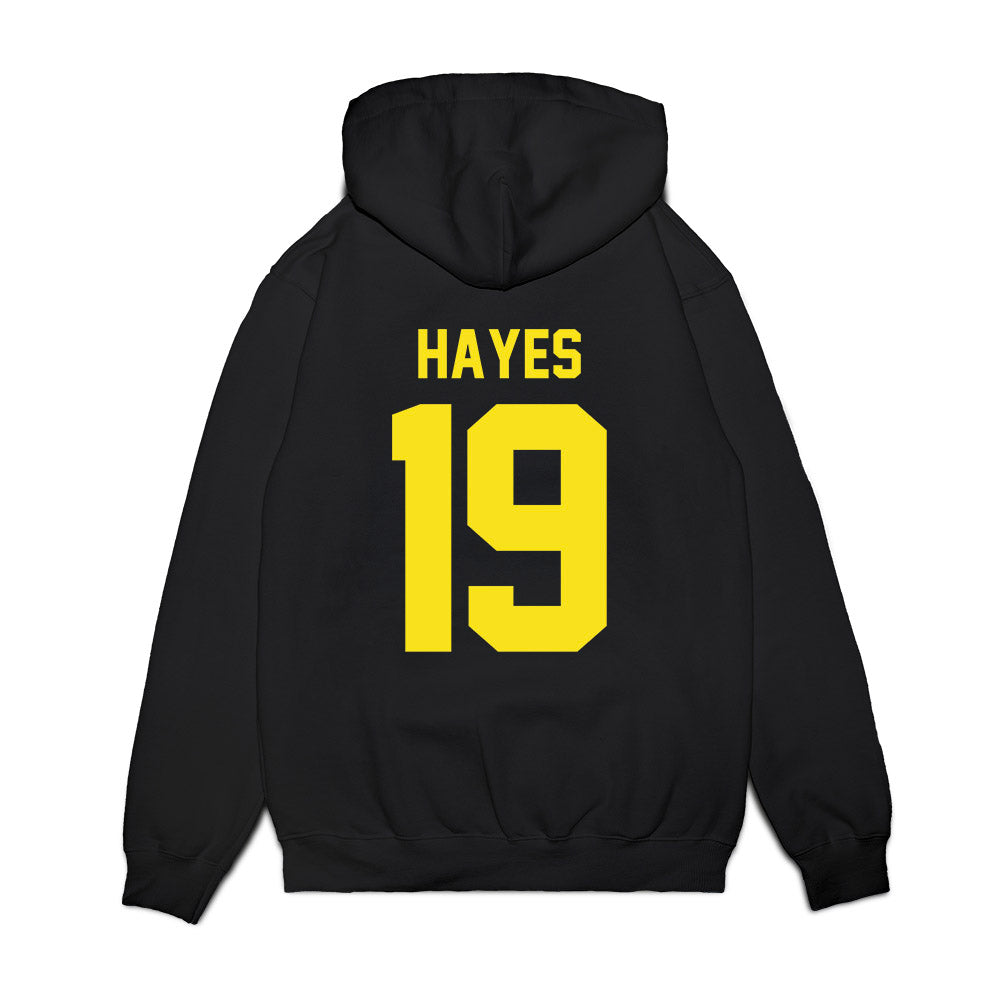 Oregon - NCAA Football : Ryder Hayes - Vintage Helmet Premium Hooded Sweatshirt-1