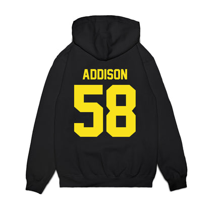 Oregon - NCAA Football : Ziyare Addison - Vintage Helmet Premium Hooded Sweatshirt-1
