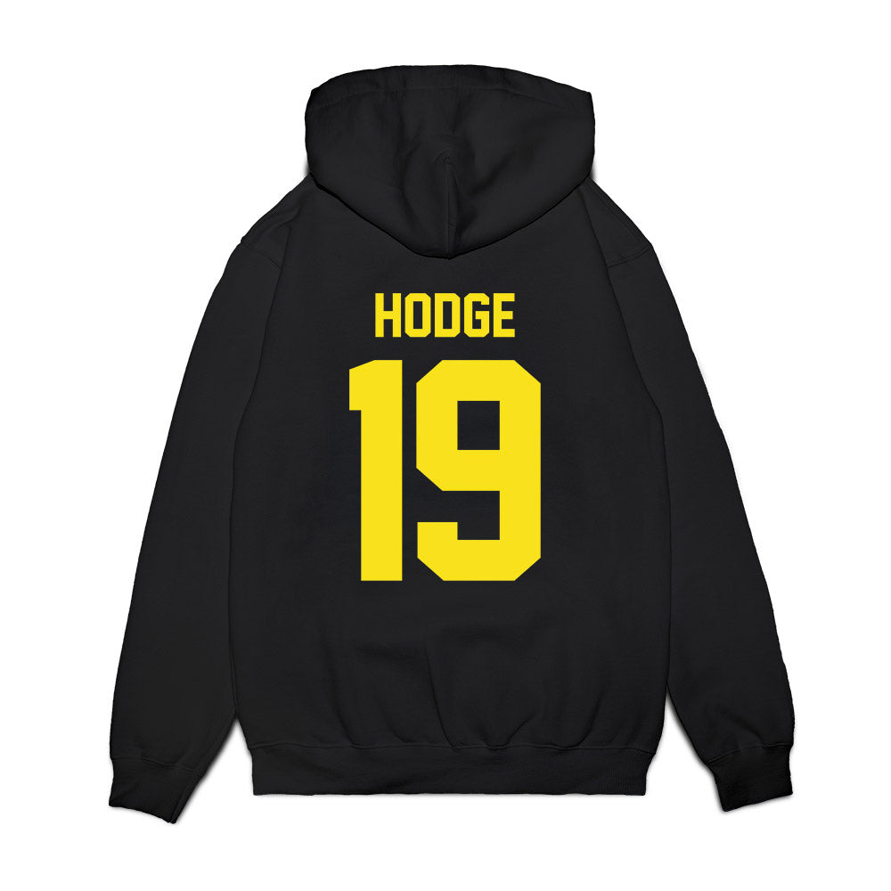 Oregon - NCAA Football : Braylon Hodge - Vintage Helmet Premium Hooded Sweatshirt-1