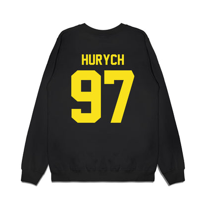 Oregon - NCAA Football : Gage Hurych - Vintage Helmet Premium Crewneck Sweatshirt-1