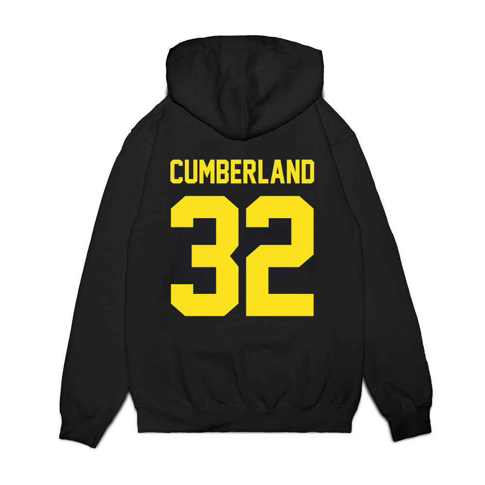 Oregon - NCAA Football : Tony Cumberland - Vintage Helmet Premium Hooded Sweatshirt-1