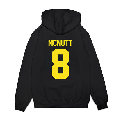 Oregon - NCAA Football : Trey McNutt - Vintage Helmet Premium Hooded Sweatshirt-1
