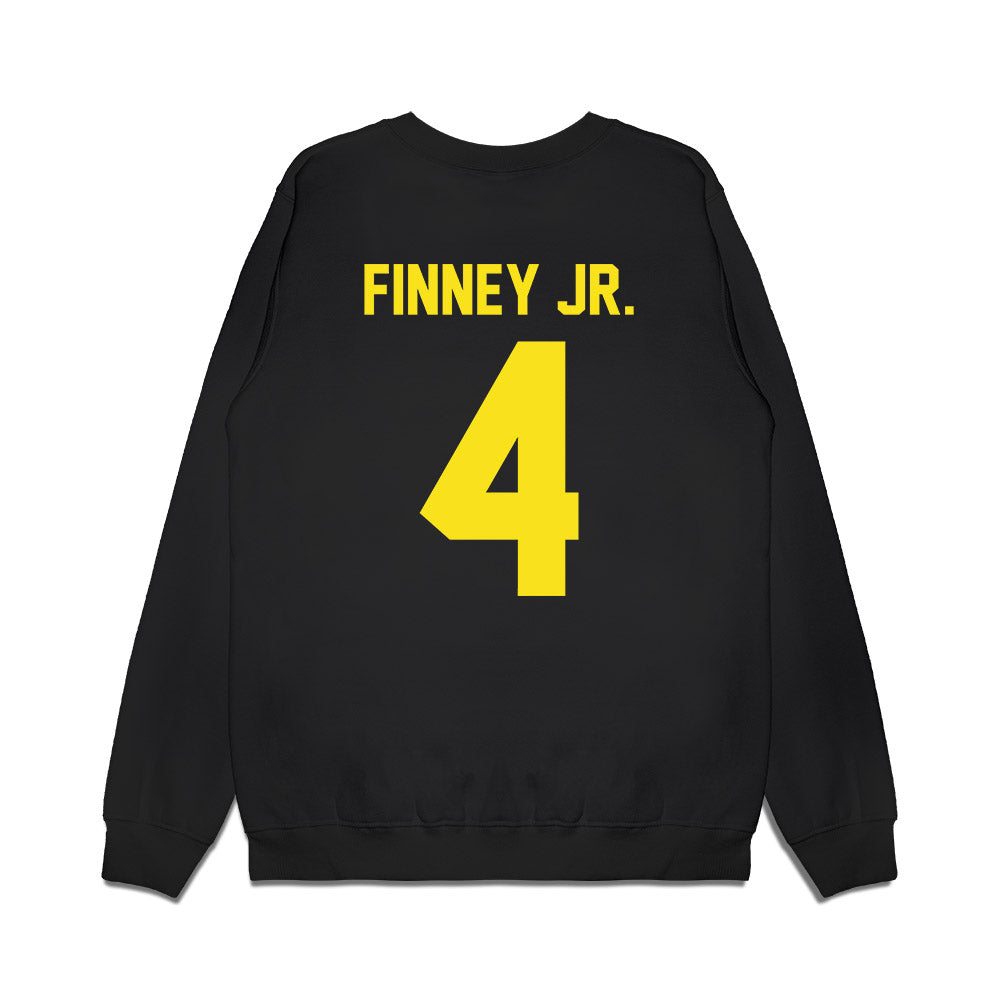 Oregon - NCAA Football : Brandon Finney Jr. - Vintage Helmet Premium Crewneck Sweatshirt-1