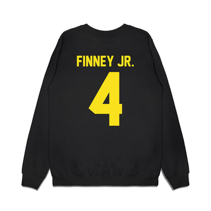 Oregon - NCAA Football : Brandon Finney Jr. - Vintage Helmet Premium Crewneck Sweatshirt-1