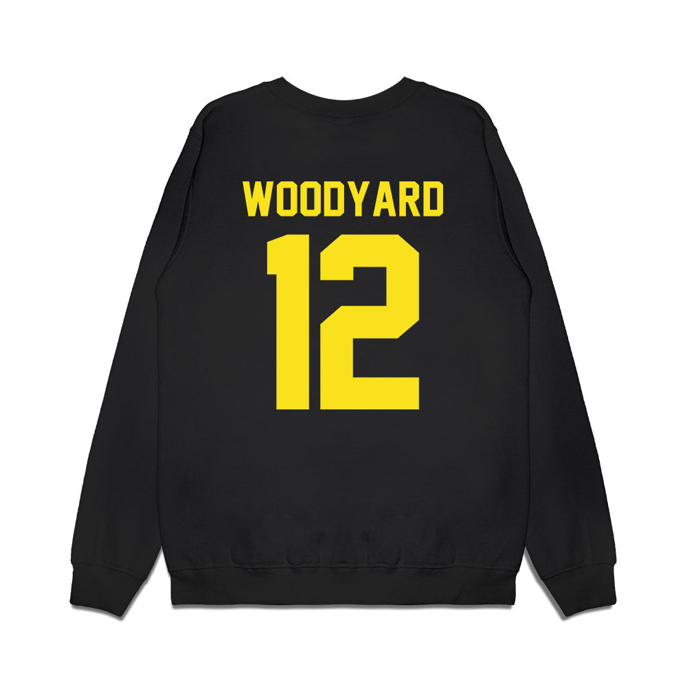 Oregon - NCAA Football : Peyton Woodyard - Vintage Helmet Premium Crewneck Sweatshirt-1