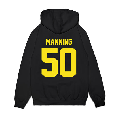 Oregon - NCAA Football : Demetri Manning - Vintage Helmet Premium Hooded Sweatshirt-1