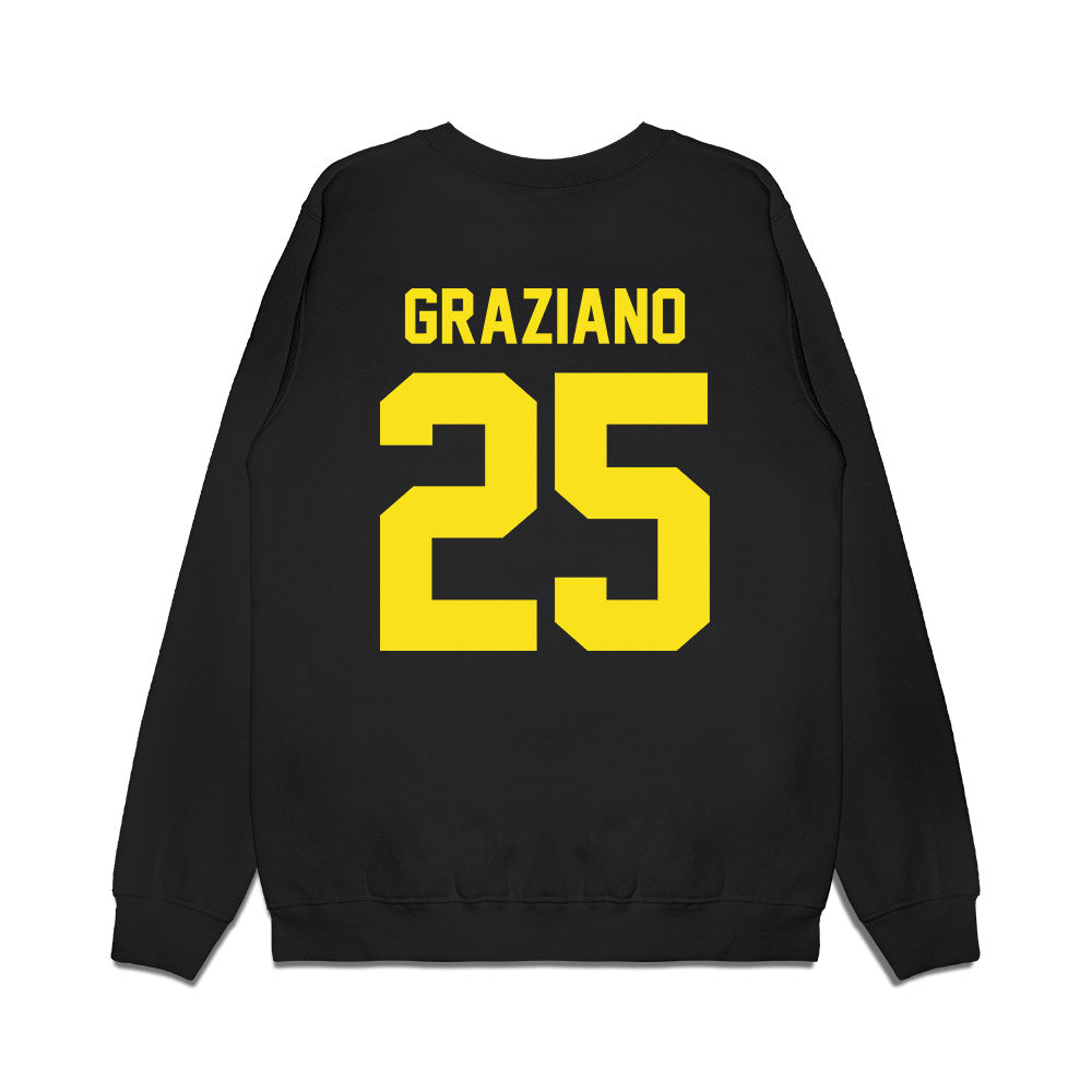 Oregon - NCAA Football : Rocco Graziano - Vintage Helmet Premium Crewneck Sweatshirt-1