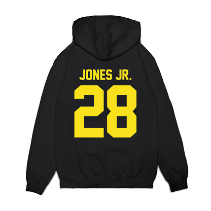 Oregon - NCAA Football : Anthony Jones Jr. - Vintage Helmet Premium Hooded Sweatshirt-1