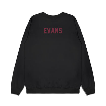 Mississippi State - NCAA Football : Dealyn Evans - Vintage Helmet Premium Crewneck Sweatshirt-1