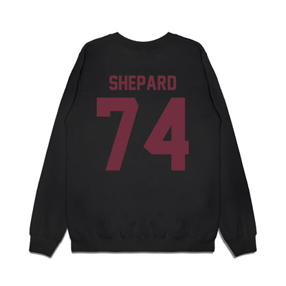 Mississippi State - NCAA Football : Kison Shepard - Vintage Helmet Premium Crewneck Sweatshirt-1