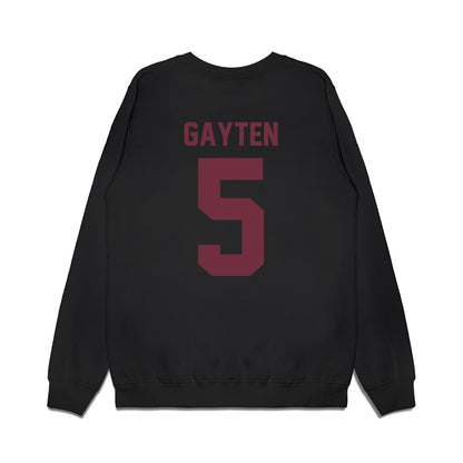 Mississippi State - NCAA Football : Xavier Gayten - Vintage Helmet Premium Crewneck Sweatshirt-1