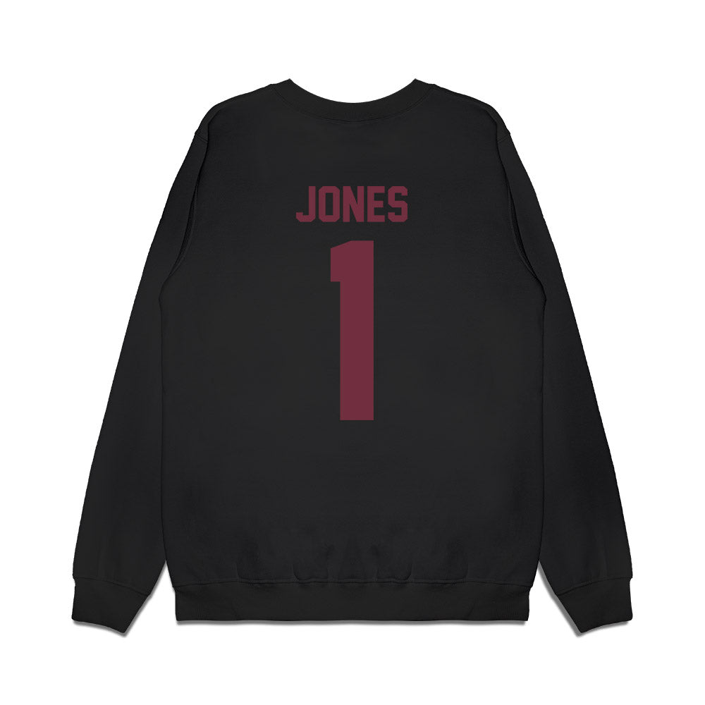 Mississippi State - NCAA Football : Kelley Jones - Vintage Helmet Premium Crewneck Sweatshirt-1
