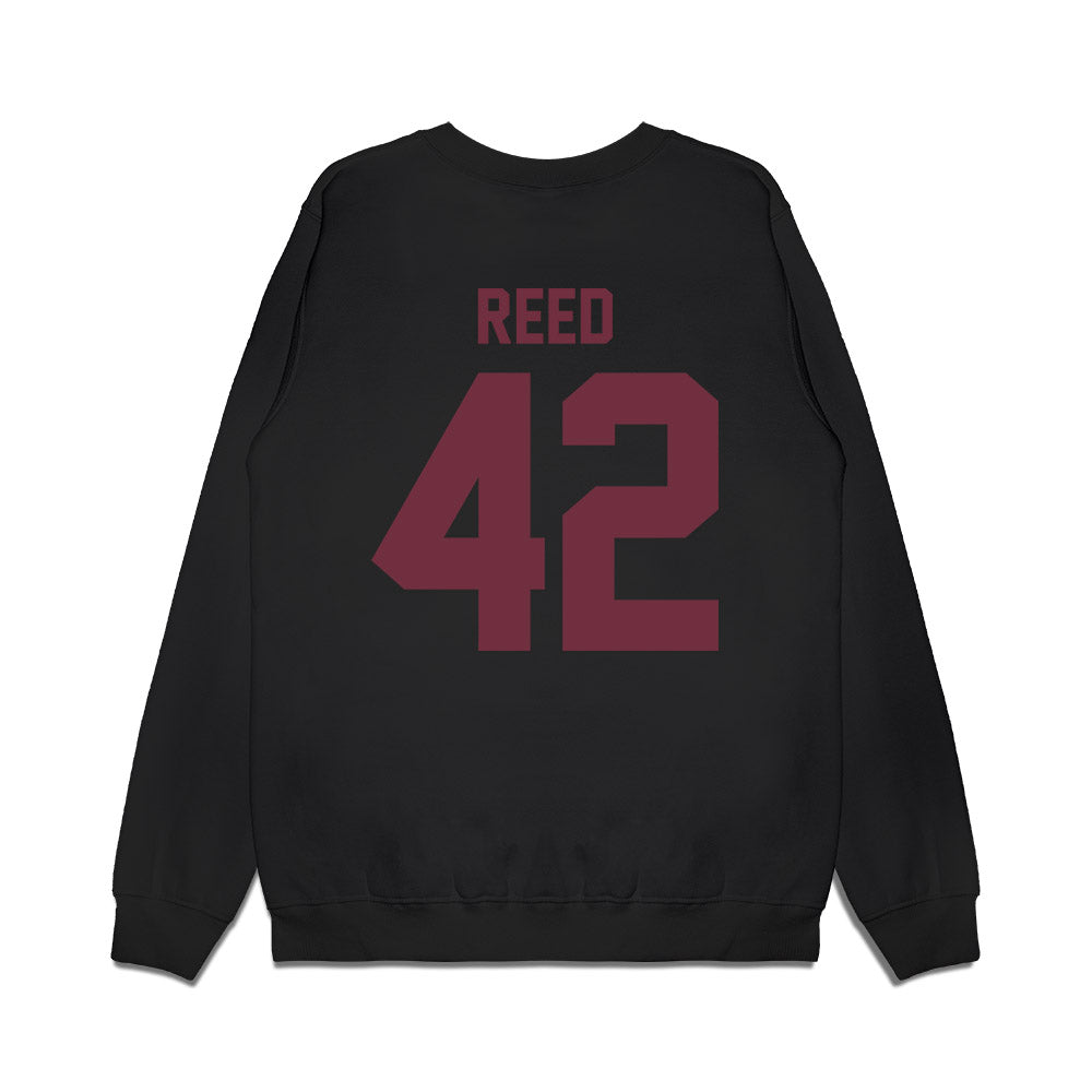 Mississippi State - NCAA Football : DJ Reed - Vintage Helmet Premium Crewneck Sweatshirt-1