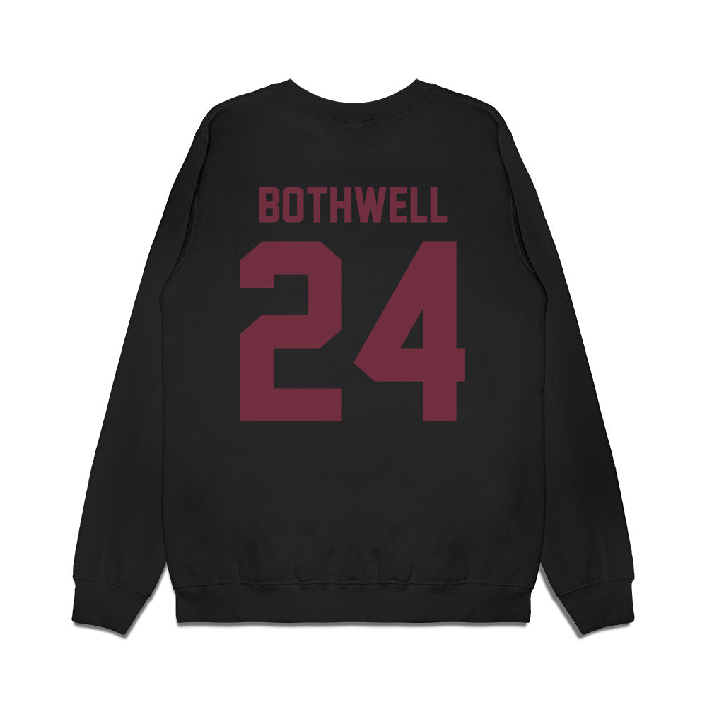 Mississippi State - NCAA Football : Fluff Bothwell - Vintage Helmet Premium Crewneck Sweatshirt-1