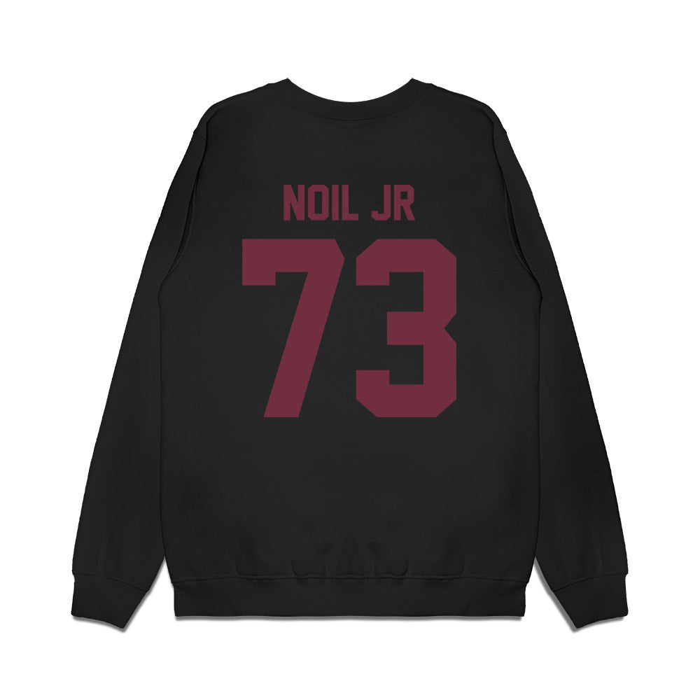 Mississippi State - NCAA Football : Leon Noil Jr - Vintage Helmet Premium Crewneck Sweatshirt-1