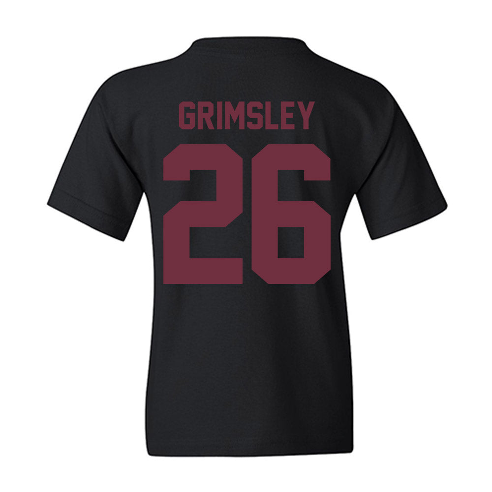 Mississippi State - NCAA Football : Jamroc Grimsley - Vintage Helmet Youth T-Shirt-1