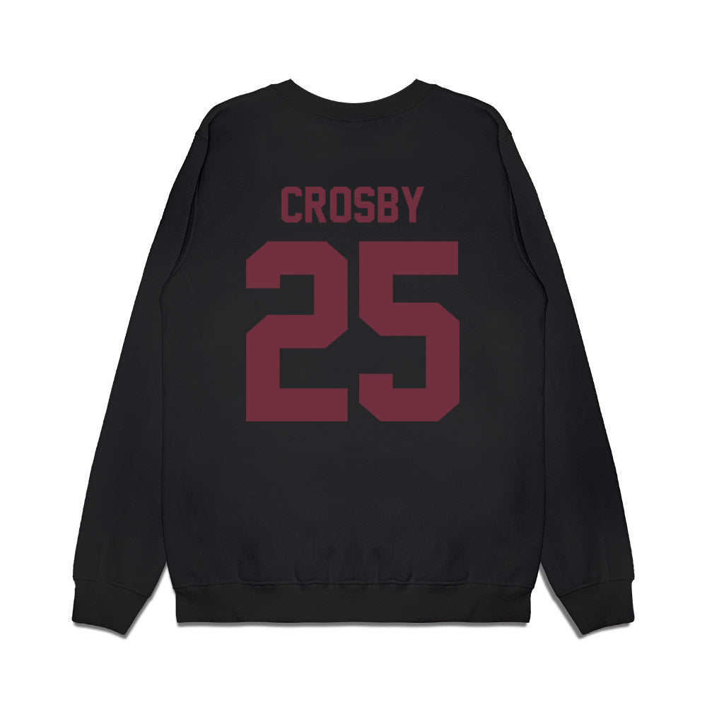 Mississippi State - NCAA Football : Cooper Crosby - Vintage Helmet Premium Crewneck Sweatshirt-1