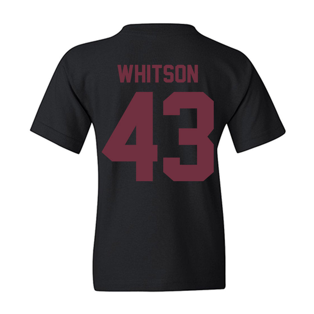 Mississippi State - NCAA Football : Will Whitson - Vintage Helmet Youth T-Shirt-1