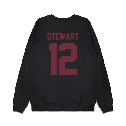 Mississippi State - NCAA Football : Jabryis Stewart - Vintage Helmet Premium Crewneck Sweatshirt-1
