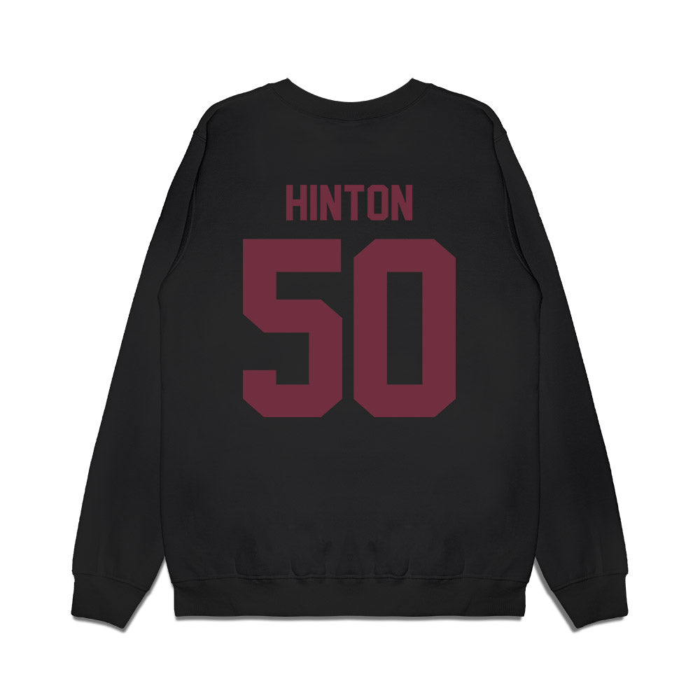 Mississippi State - NCAA Football : Tabias Hinton - Vintage Helmet Premium Crewneck Sweatshirt-1