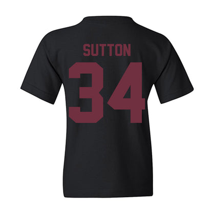 Mississippi State - NCAA Football : Vic Sutton - Vintage Helmet Youth T-Shirt-1
