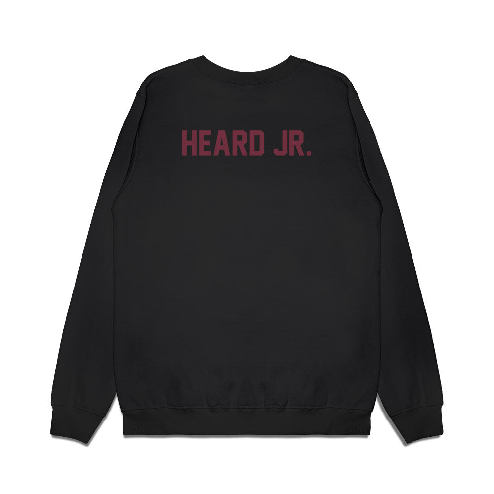 Mississippi State - NCAA Football : James Heard Jr. - Vintage Helmet Premium Crewneck Sweatshirt-1